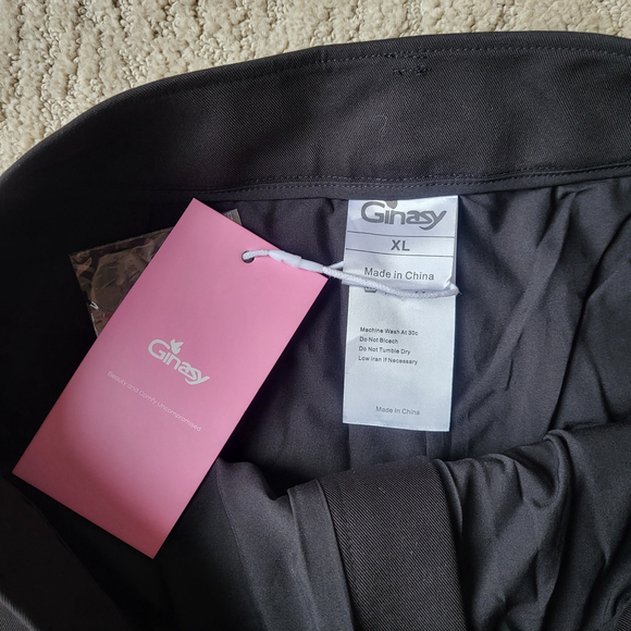 Women’s Summer High Waisted Shorts – Ginasy – Black – Size XL – NWT - Picture 3 of 10